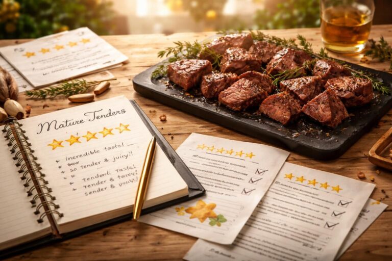 Ce que révèlent les avis sur Mature tenders sur la qualité du produit