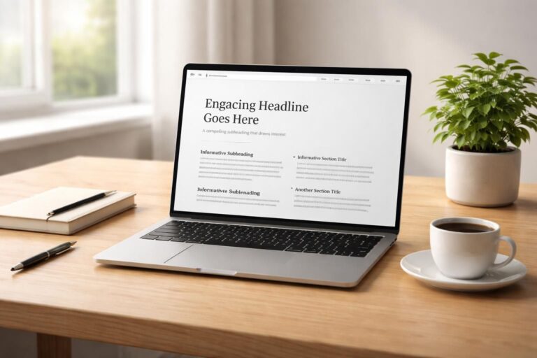 Je veux un site sans photo : comment attirer l&rsquo;attention avec du texte